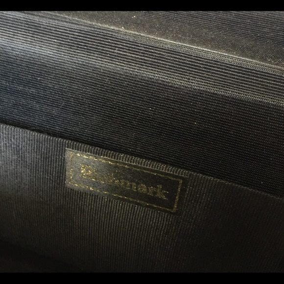 Black Fabric Evening Bag - 5-1/2” x 8” - Picture 5 of 7